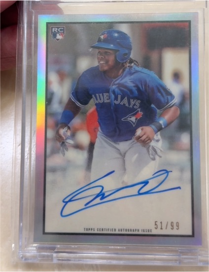 2019 Bowman Heritage Chrome #92PA-VGJ Vladimir Guerrero Jr. — front