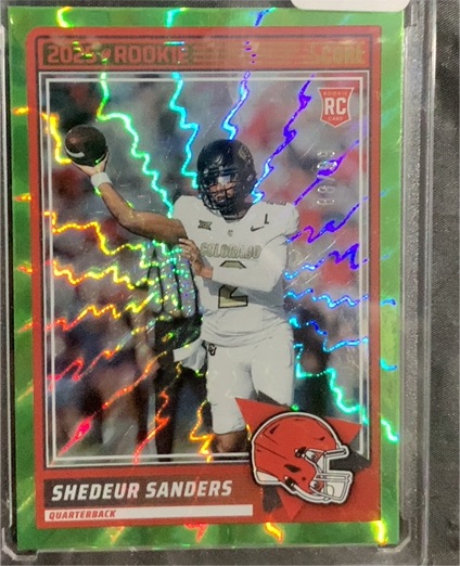 2025 Panini Score #15 Shedeur Sanders — front
