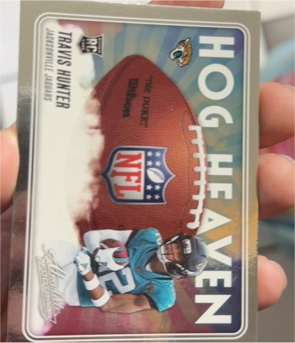 2025 Panini Absolute Hog Heaven #HH-THR Travis Hunter — front