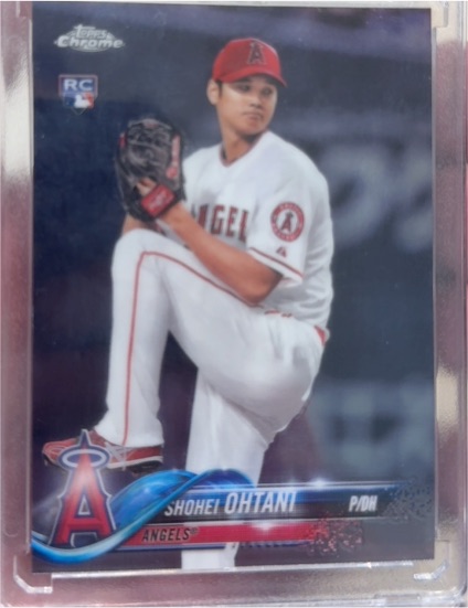 2018 Topps Chrome #700 Shohei Ohtani — front