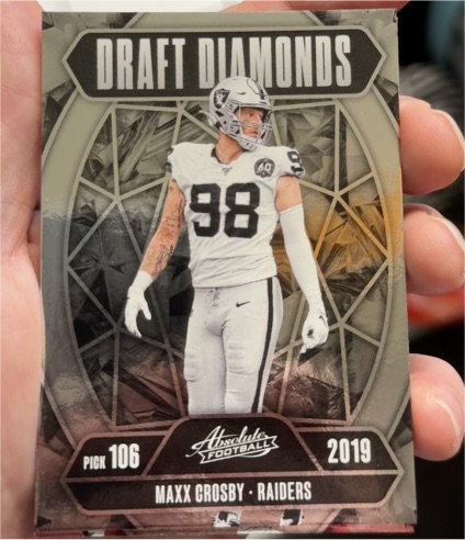 2025 Panini Absolute #DD-MCY Maxx Crosby — front