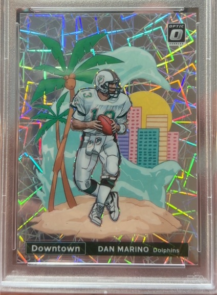 2021 Panini Donruss Optic Downtown #DT-2 Dan Marino — front