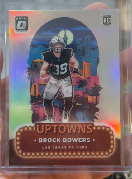 2024 Panini Donruss Optic Uptowns #8 Brock Bowers — front