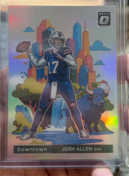 2024 Donruss Optic Downtown #2 Josh Allen — front