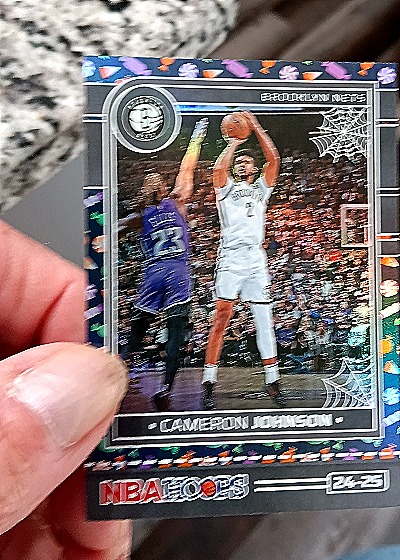 2024-25 Panini NBA Hoops Haunted Hoops #32 Cameron Johnson — front