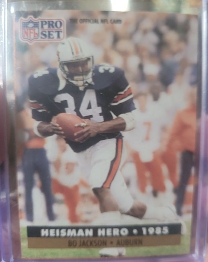 1991 Pro Set #42 Bo Jackson — front