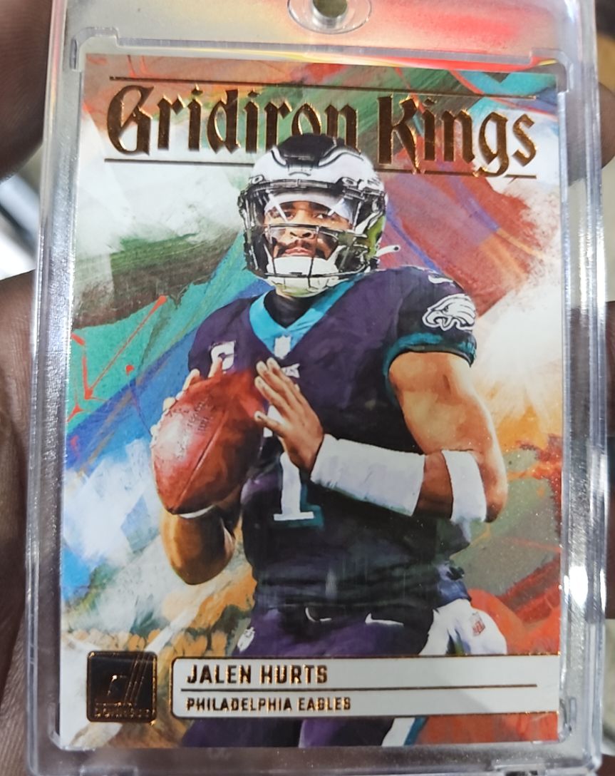 2023 Panini Donruss #GK-14 Jalen Hurts Gridiron Kings — front
