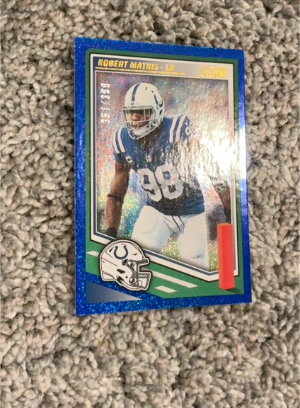2025 Panini Score #18 Robert Mathis — front