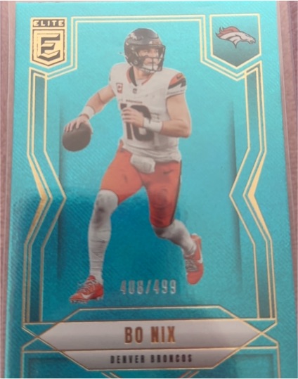 2025 Donruss Elite #43 Bo Nix — front