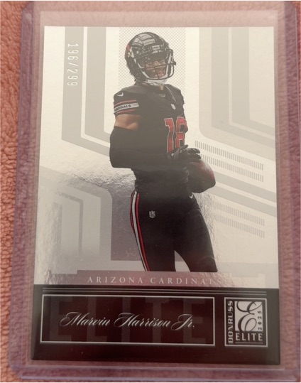 2025 Donruss Elite #196 Marvin Harrison Jr. — front