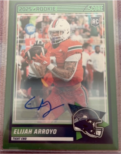 2025 Panini Score #50 Elijah Arroyo — front