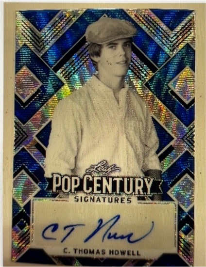 2022 Leaf Metal Pop Century Signatures #BA-CTH C. Thomas Howell — front