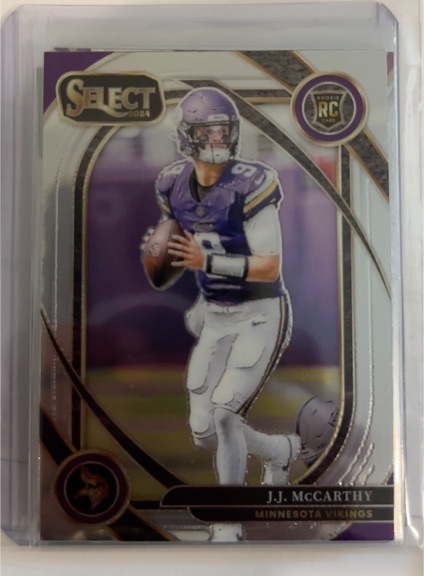 2024 Panini Select #246 J.J. McCarthy — front