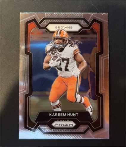 2023 Panini Prizm #67 Kareem Hunt — front