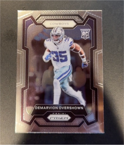 2023 Panini Prizm #323 Demarvion Overshown — front