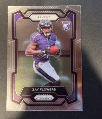2023 Panini Prizm #307 Zay Flowers — front
