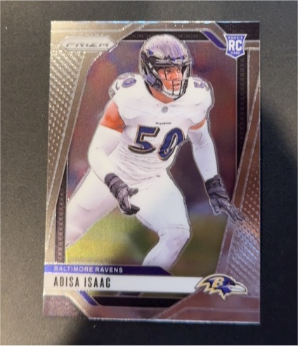 2024 Panini Prizm #302 Adisa Isaac — front