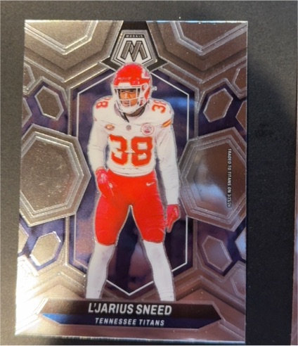 2024 Panini Mosaic #217 L'Jarius Sneed — front