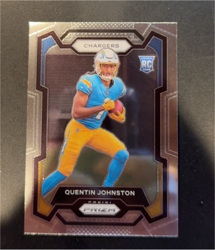 2023 Panini Prizm #353 Quentin Johnston — front
