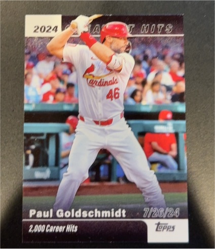 2025 Topps Series 1 #GH-21 Paul Goldschmidt — front