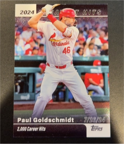 2025 Topps Series 1 #GH-21 Paul Goldschmidt — front