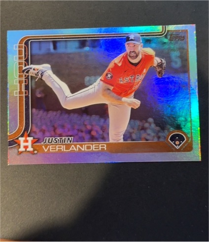 2025 Topps Series 1 #118 Justin Verlander — front