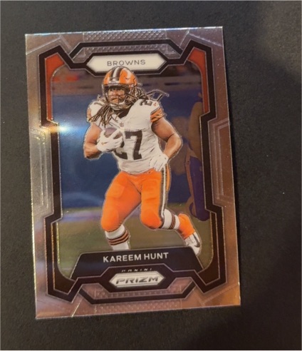 2023 Panini Prizm Football #67 Kareem Hunt — front