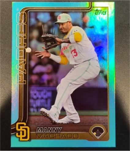 2025 Topps Chrome #53 Manny Machado — front