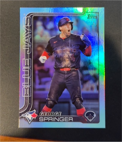 2025 Topps Series 1 #82 George Springer — front