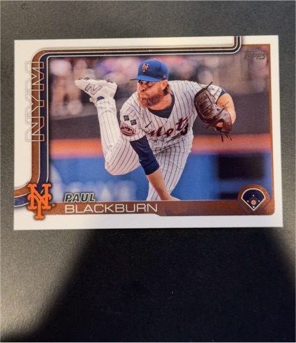 2025 Topps #329 Paul Blackburn — front