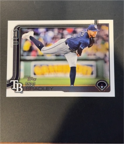 2025 Topps Series 1 #183 Taj Bradley — front