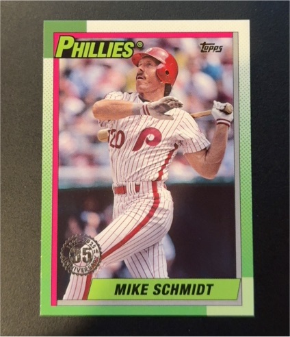 2025 Topps Series 1 - 1990 Topps Baseball #T90-2 Mike Schmidt — front