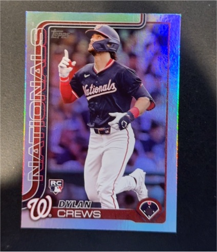 2025 Topps Series 1 #74 Dylan Crews — front