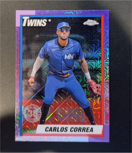 2025 Topps Series 1 #T90C-26 Carlos Correa — front