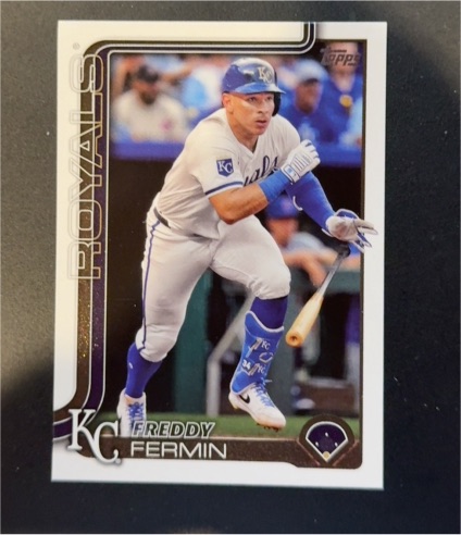 2025 Topps Series 1 #346 Freddy Fermin — front