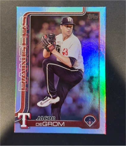 2025 Topps Series 1 #208 Jacob deGrom — front