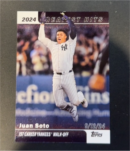 2025 Topps Series 1 - 2024 Greatest Hits #GH-15 Juan Soto — front