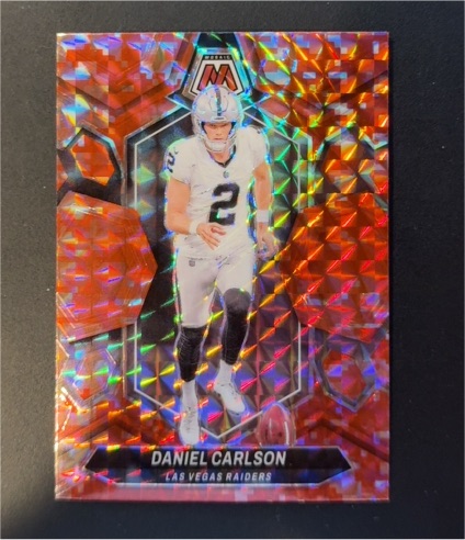 2024 Panini Mosaic #119 Daniel Carlson — front