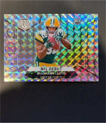 2024 Panini Mosaic #279 Marshawn Lloyd NFL Debut — front