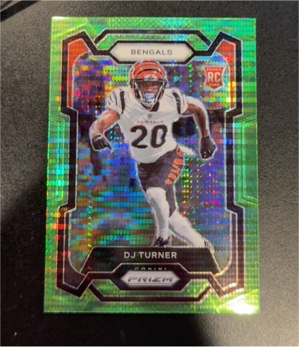 2023 Panini Prizm #319 DJ Turner — front