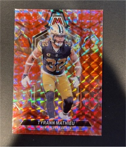 2024 Panini Mosaic #161 Tyrann Mathieu — front
