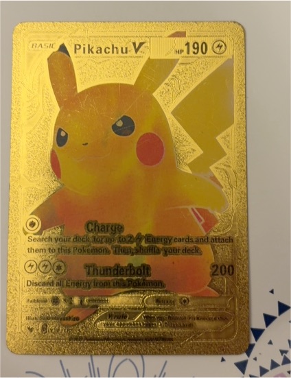 2020 Pokemon #170 Pikachu V — front