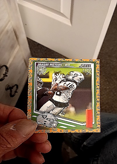 2025 Panini Score #143 Jakobi Meyers — front