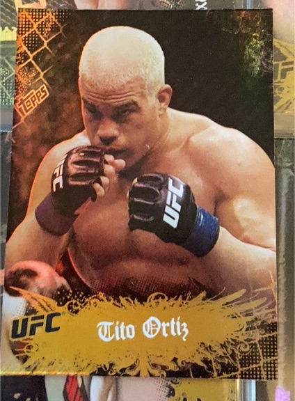 2010 Topps UFC Main Event #65 Tito Ortiz — front