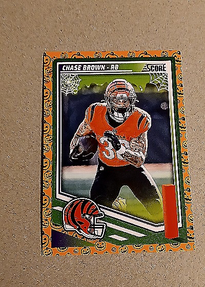 2025 Panini Score-A-Treat #157 Chase Brown — front
