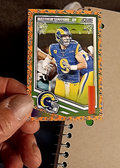 2025 Panini Score-A-Treat #196 Matthew Stafford — front