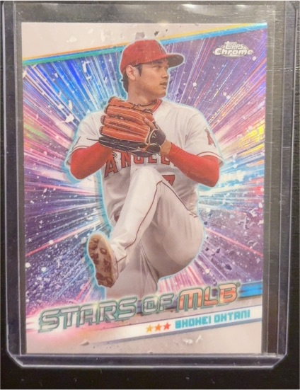 2024 Topps Chrome Stars of MLB #CSMLB-21 Shohei Ohtani — front