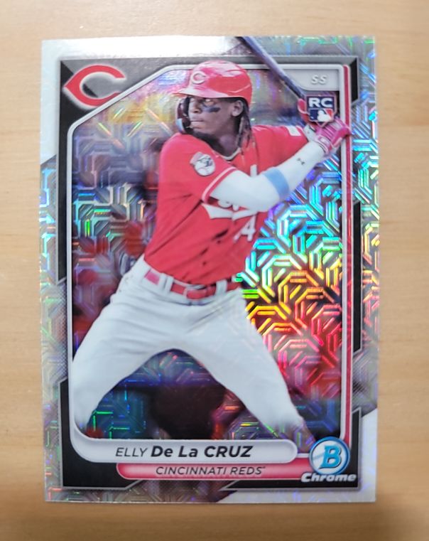 2024 Bowman Chrome #22 Elly De La Cruz — front