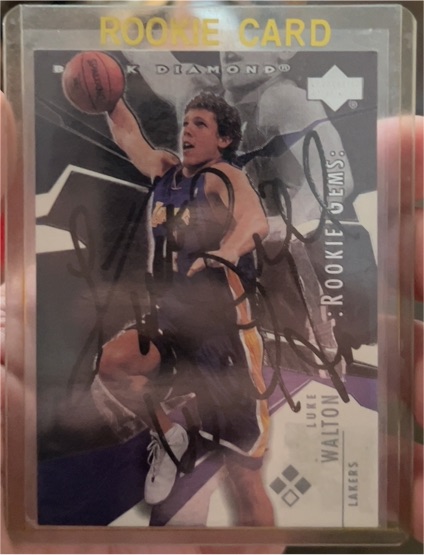1994 Upper Deck Rookie Gems #Luke Walton — front