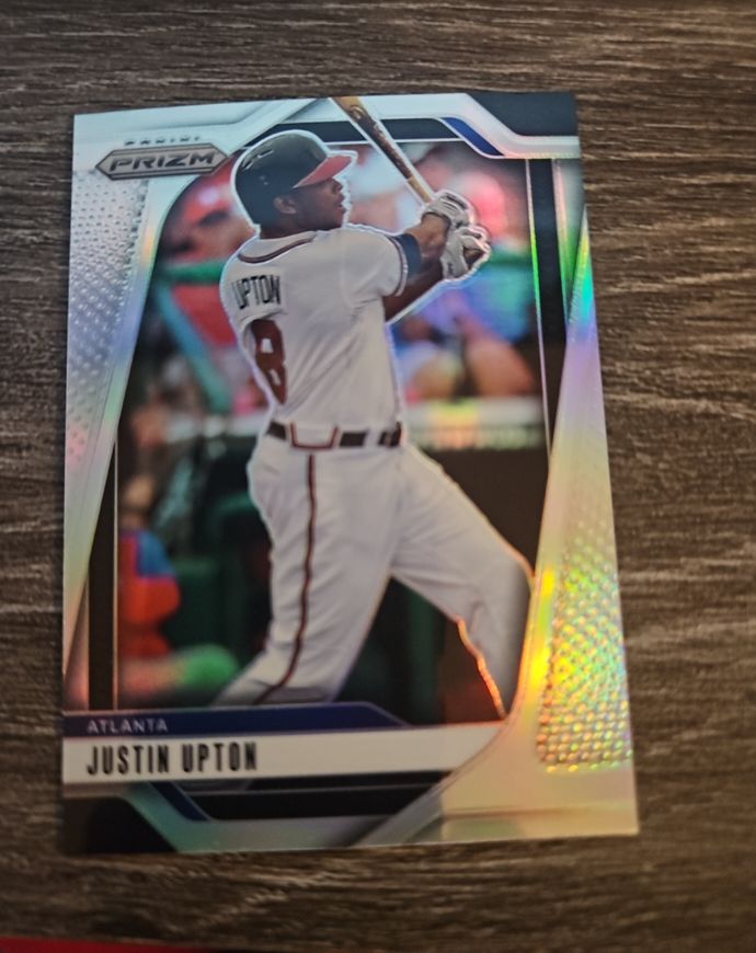 2025 Panini Prizm #115 Justin Upton — front